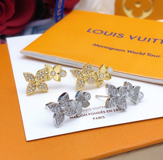 Stud Flower Earrings