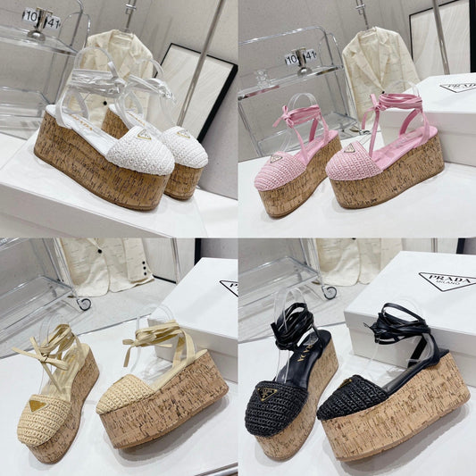 Raffia Platforms