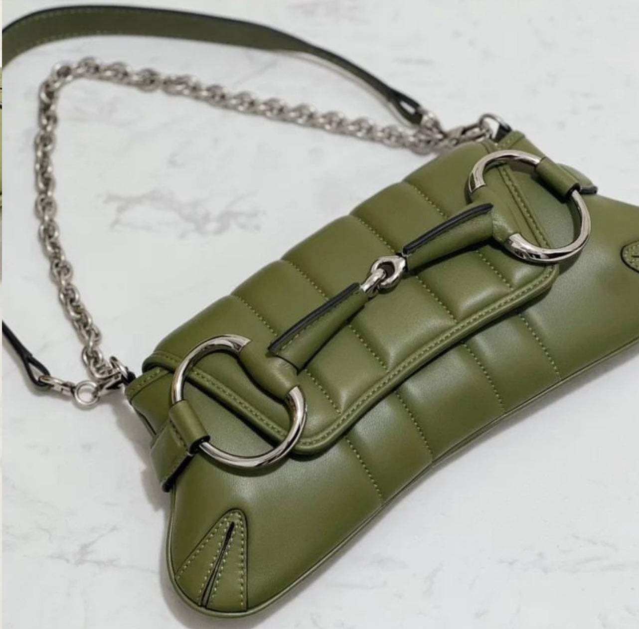 Horsebit Chain Bag