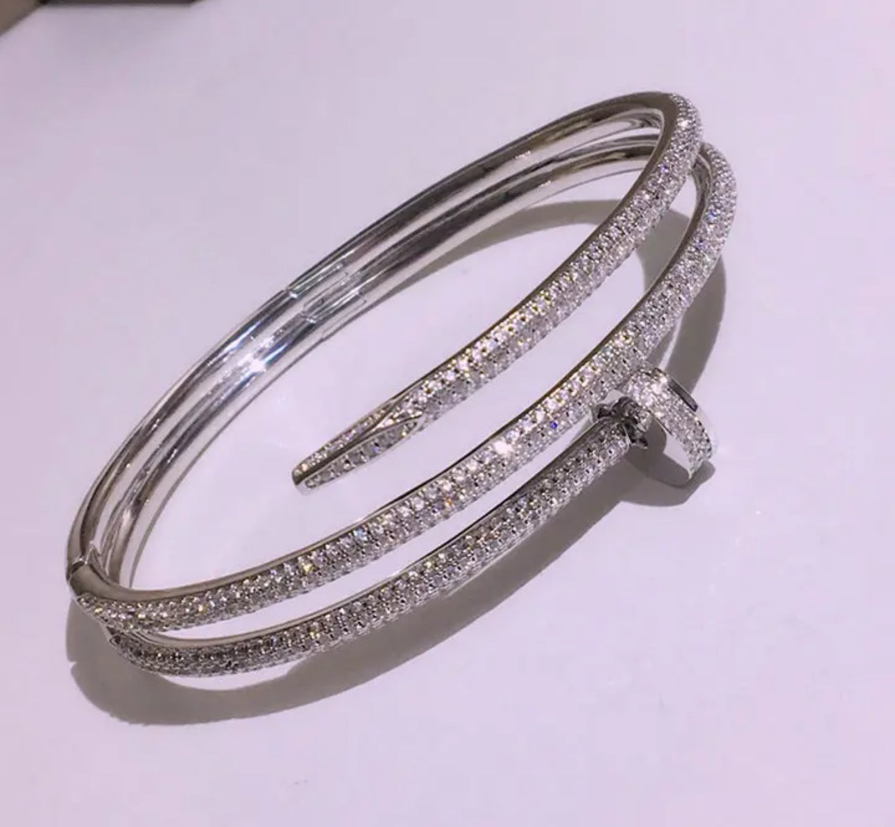 Juste Un Clou Double Bangle