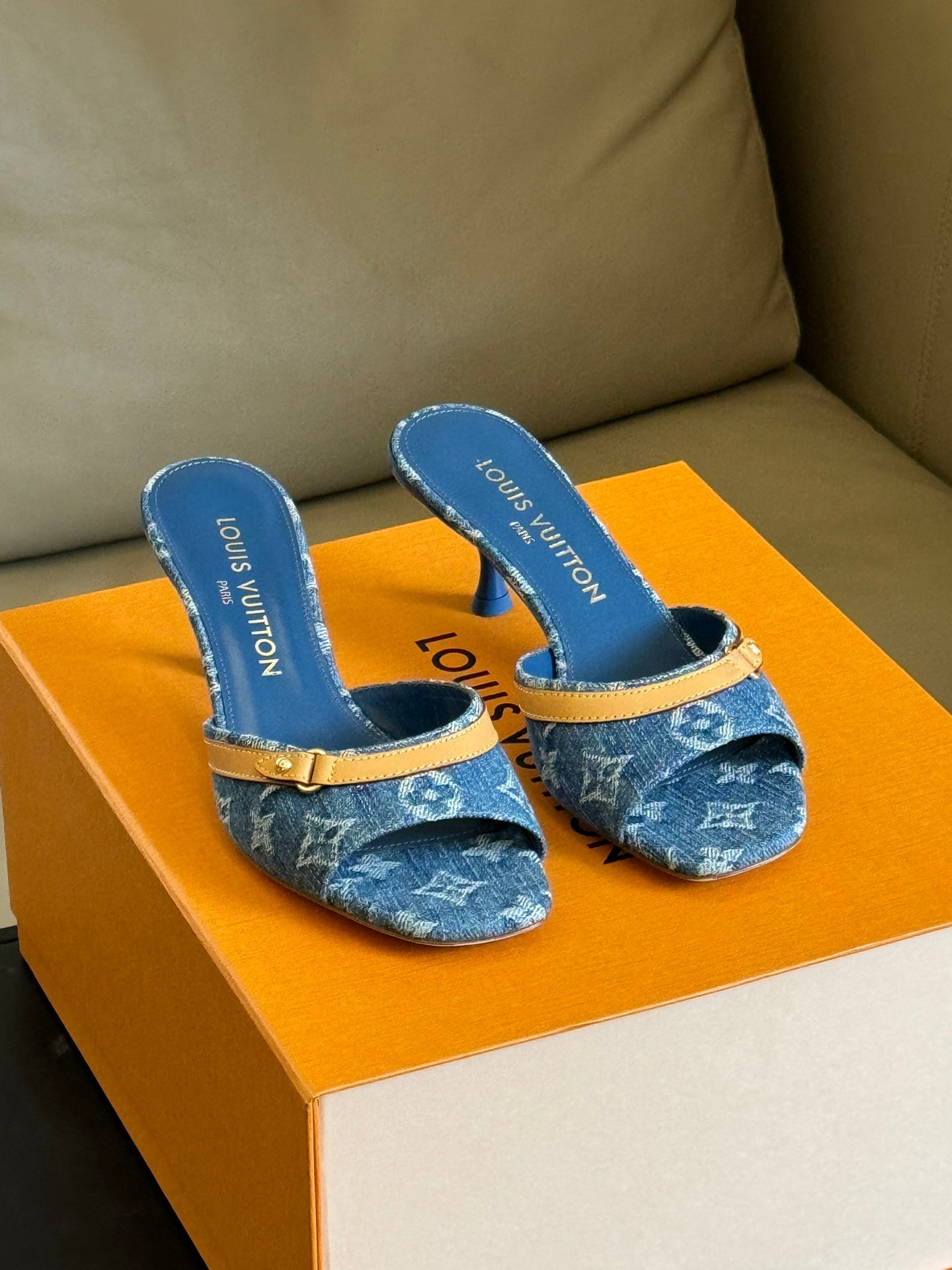 Denim Sandals