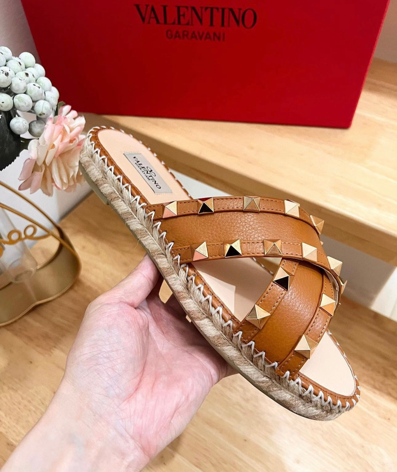 Studded Sandals