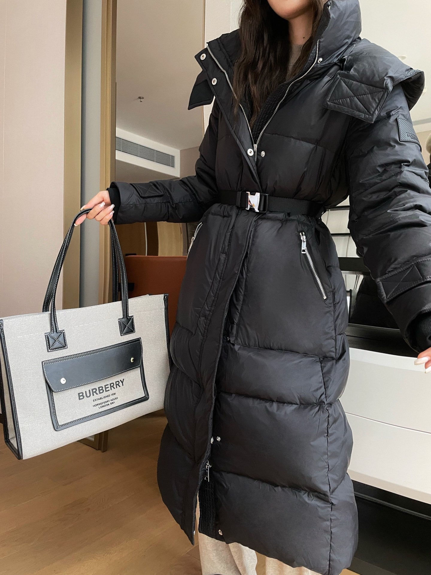 Long Puffer Coat