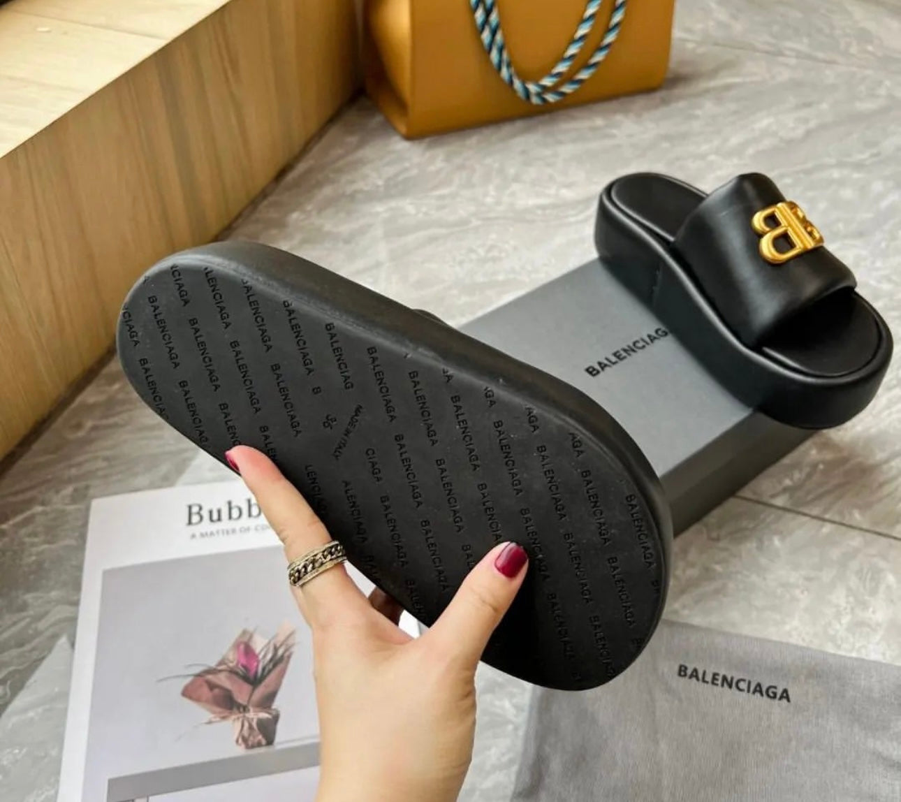 BB Leather Sandals