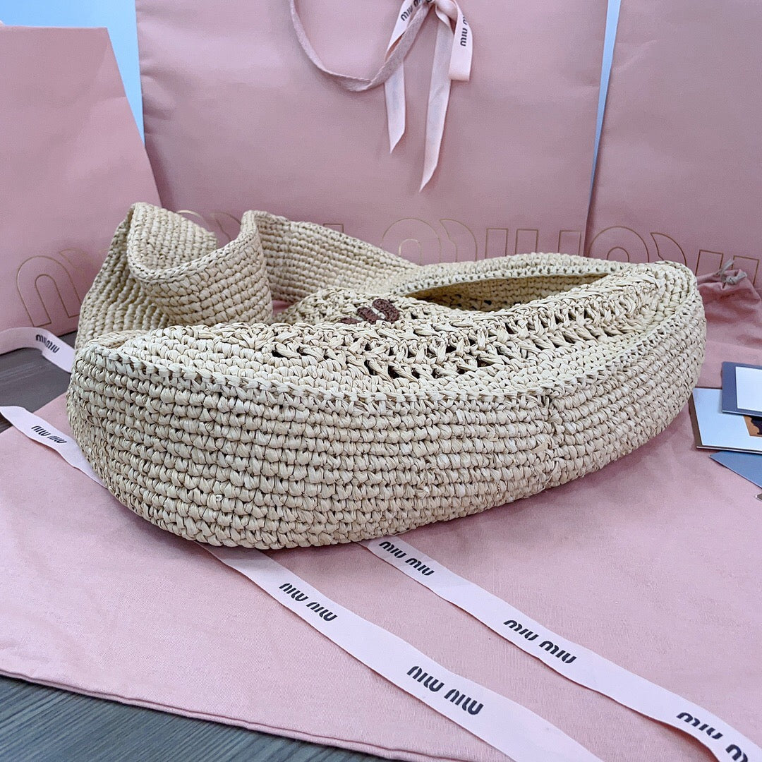 Woven Fabric Hobo