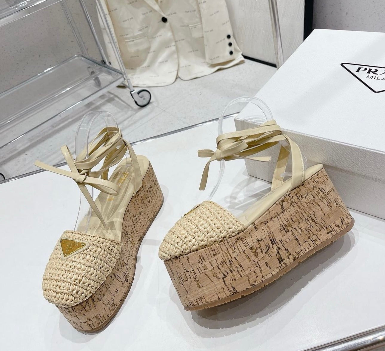 Raffia Platforms