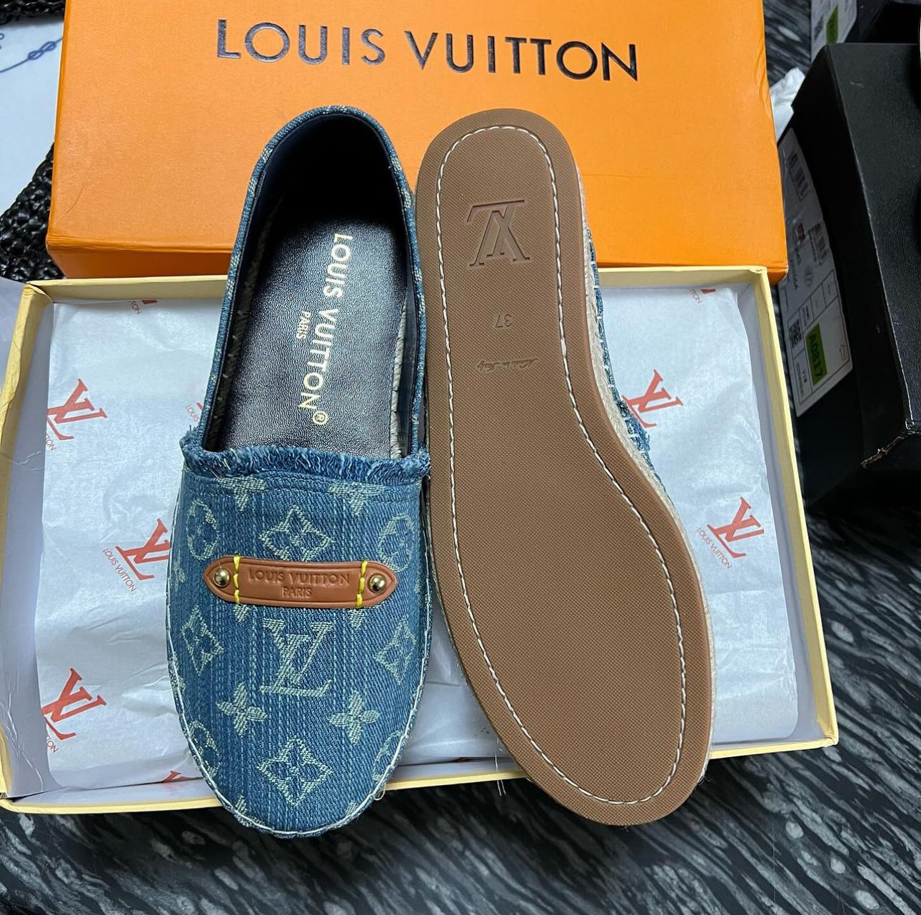 Denim Espadrilles