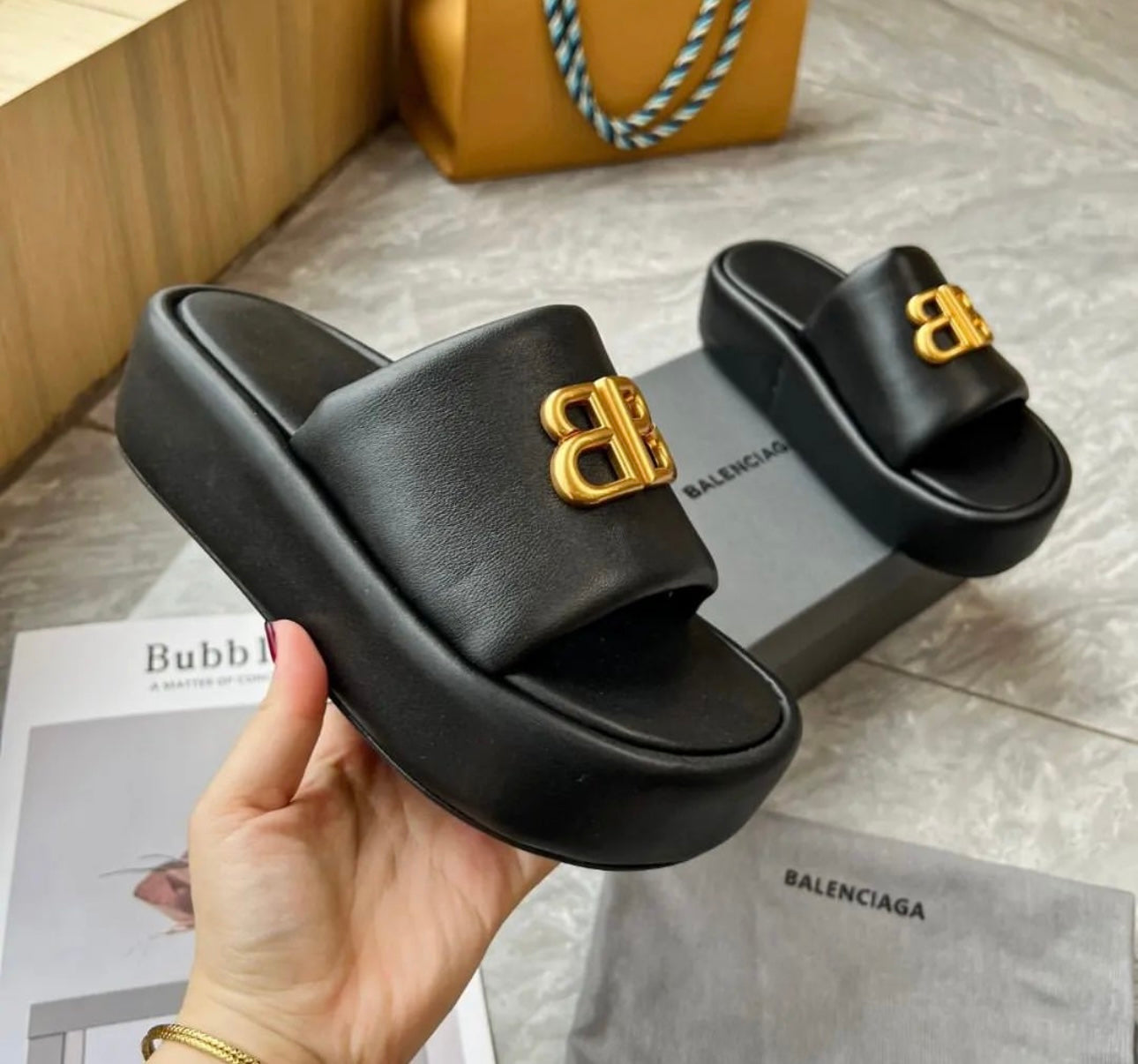 BB Leather Sandals