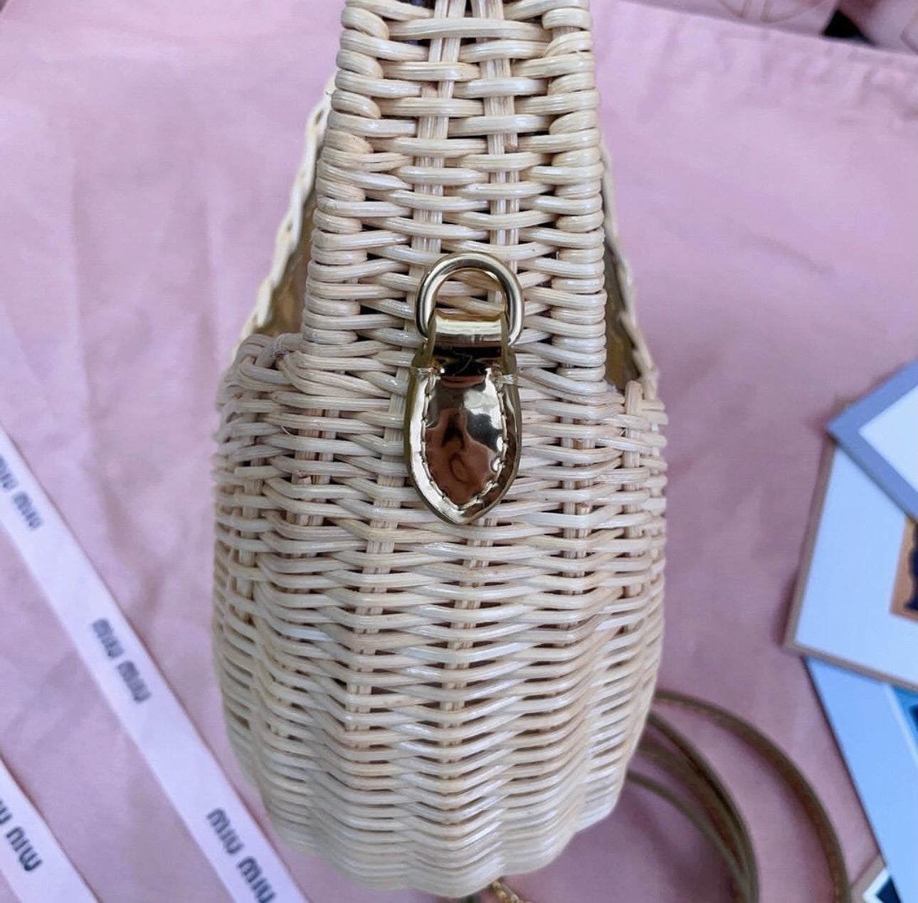 Wander Wicker Bag