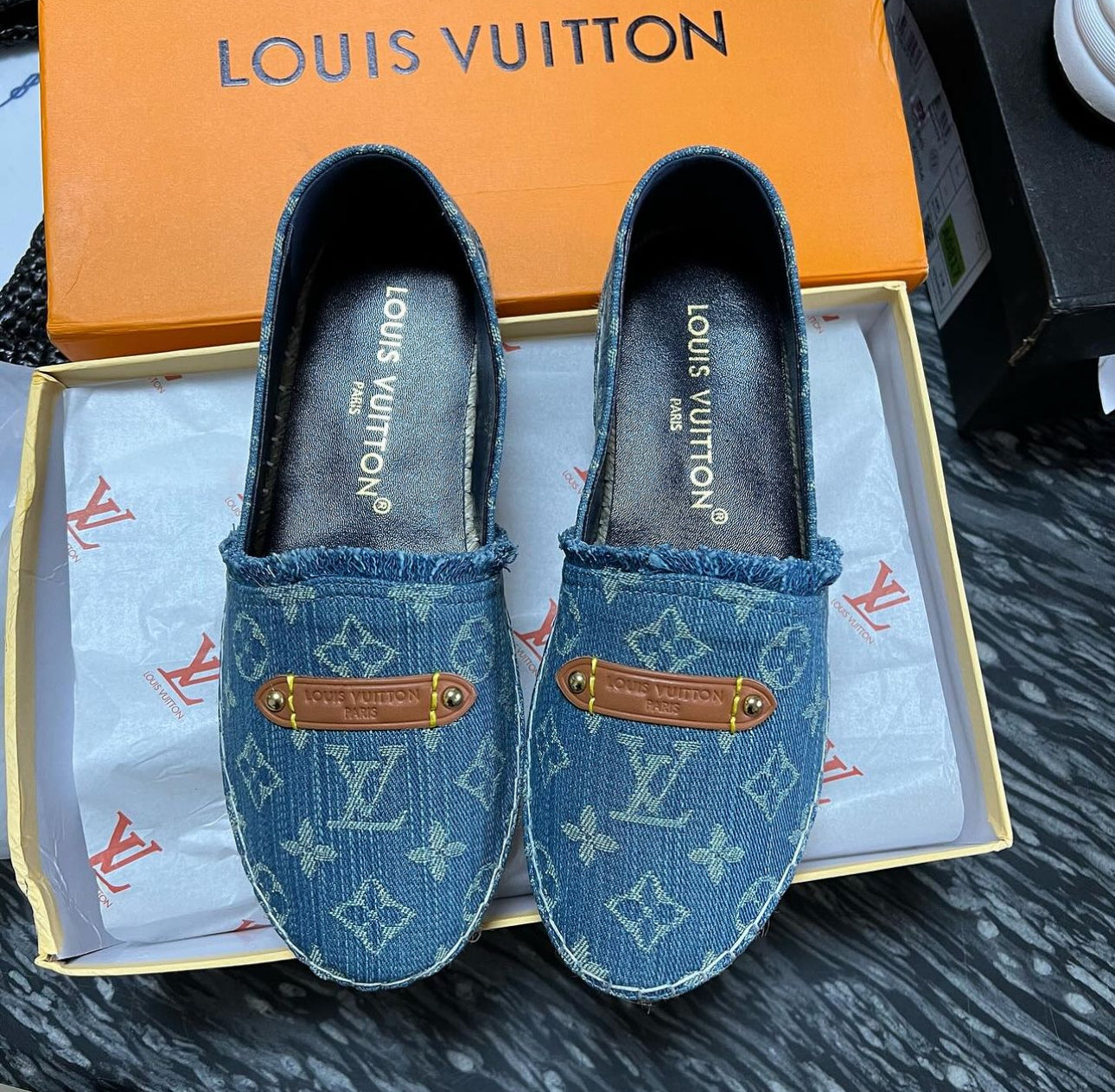 Denim Espadrilles