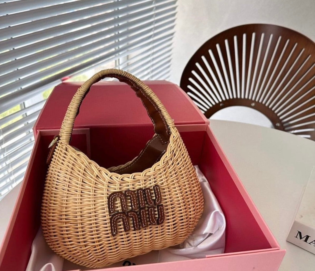 Wander Wicker Bag