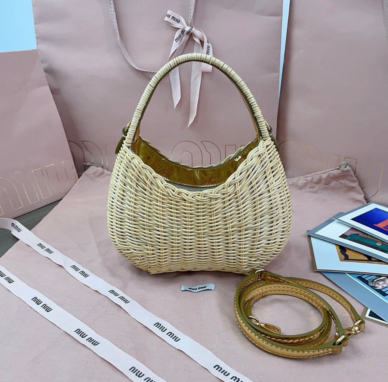 Wander Wicker Bag