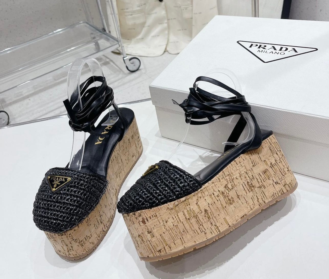 Raffia Platforms