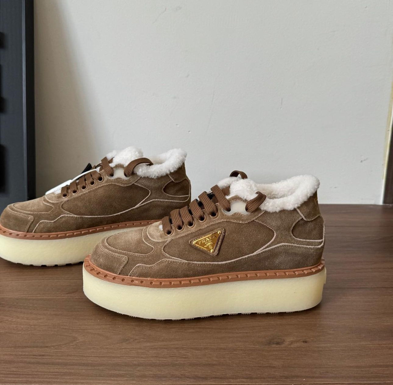 Shearling Trainers