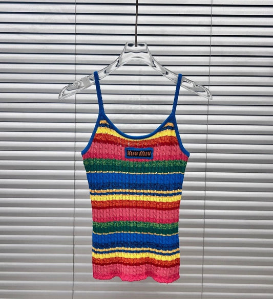 Stripe Mui Vest/ Dress