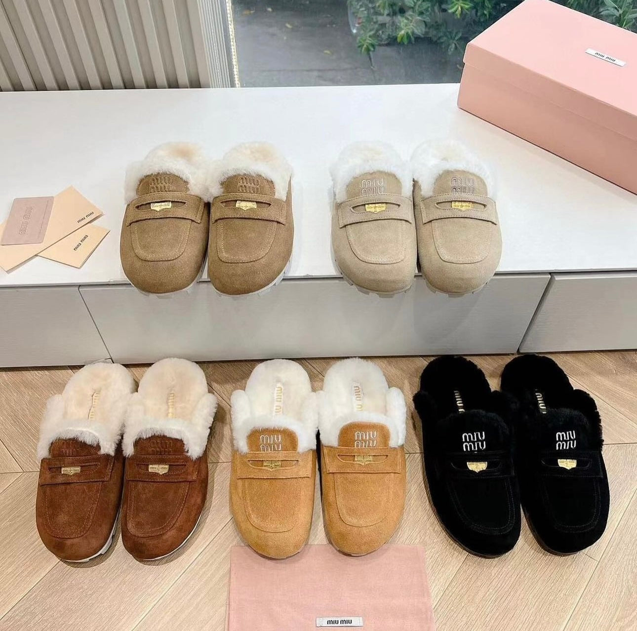 Fur Slippers