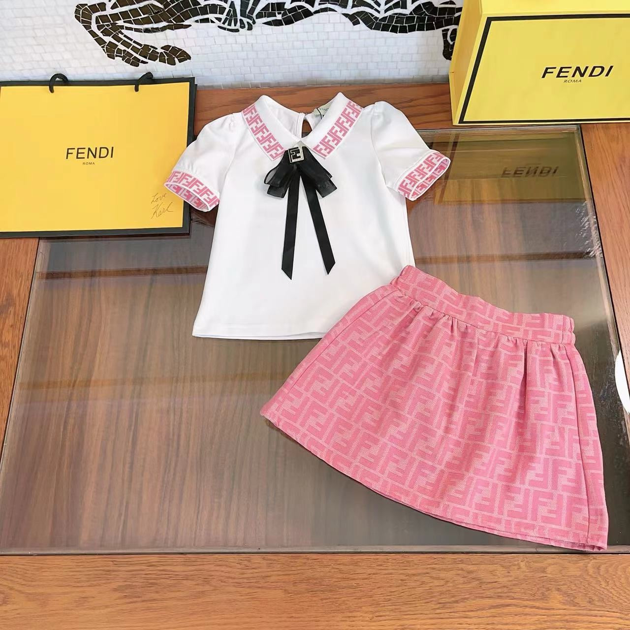 Finny Skirt Set