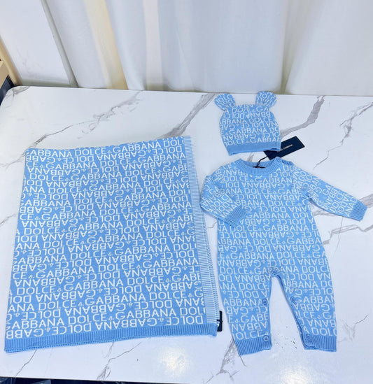 Baby grow & Blanket Set