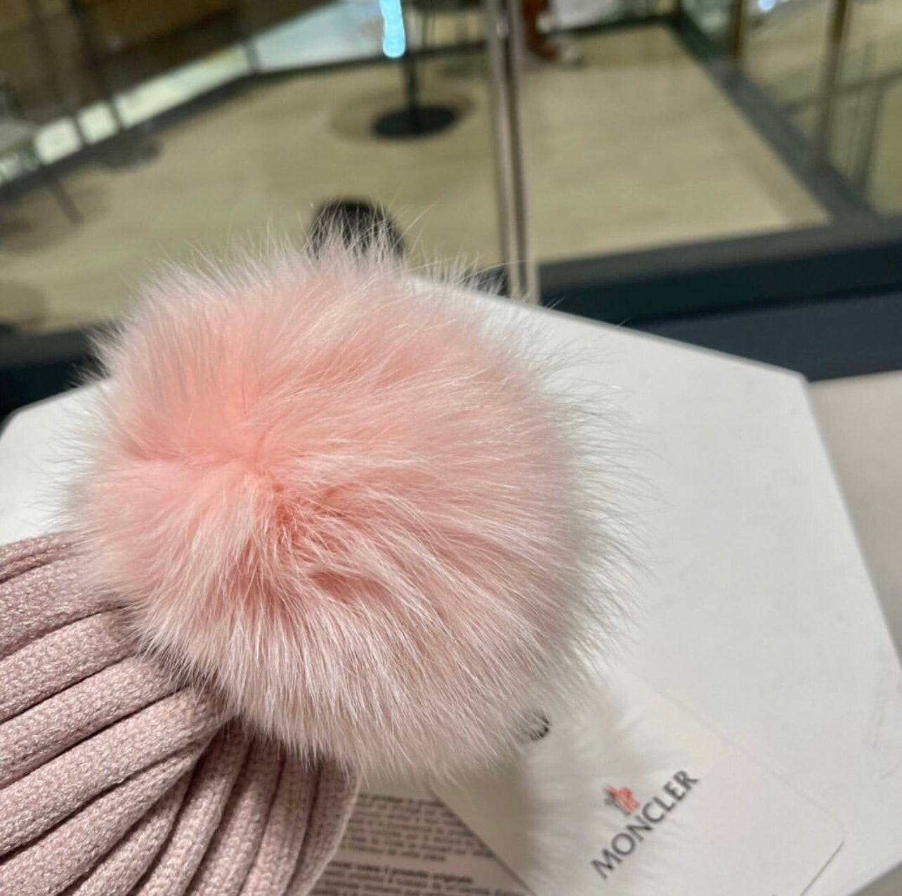 Fur Pom Hat