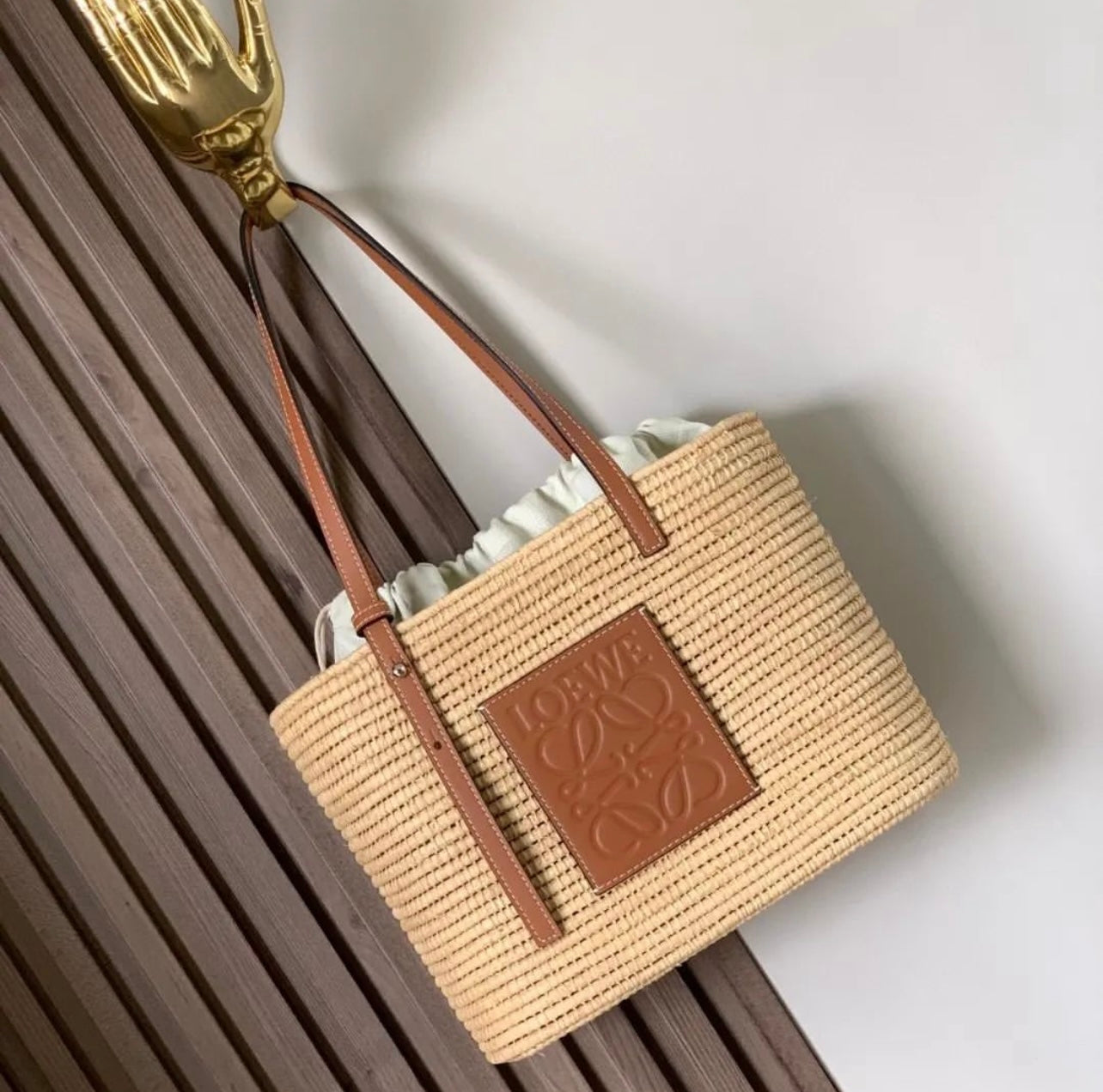 Square Basket Bag