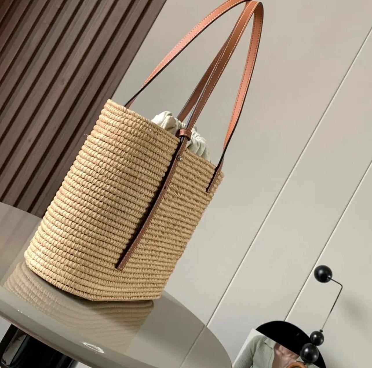 Square Basket Bag