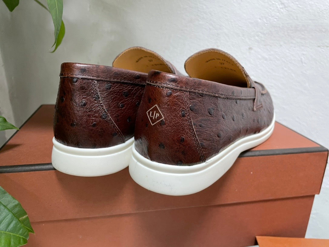 Embossed Loafers