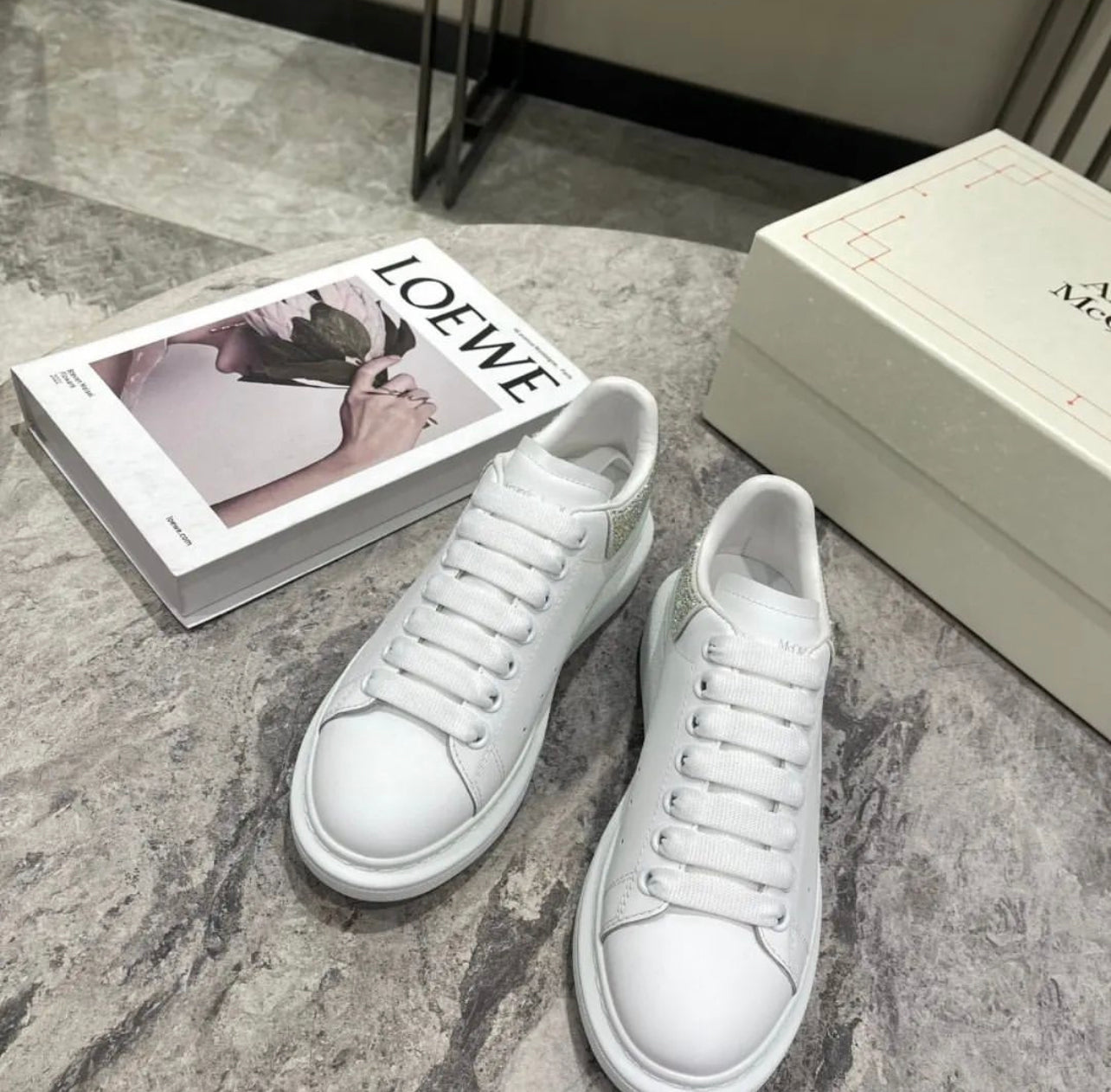 Crystal Oversized Sneaker