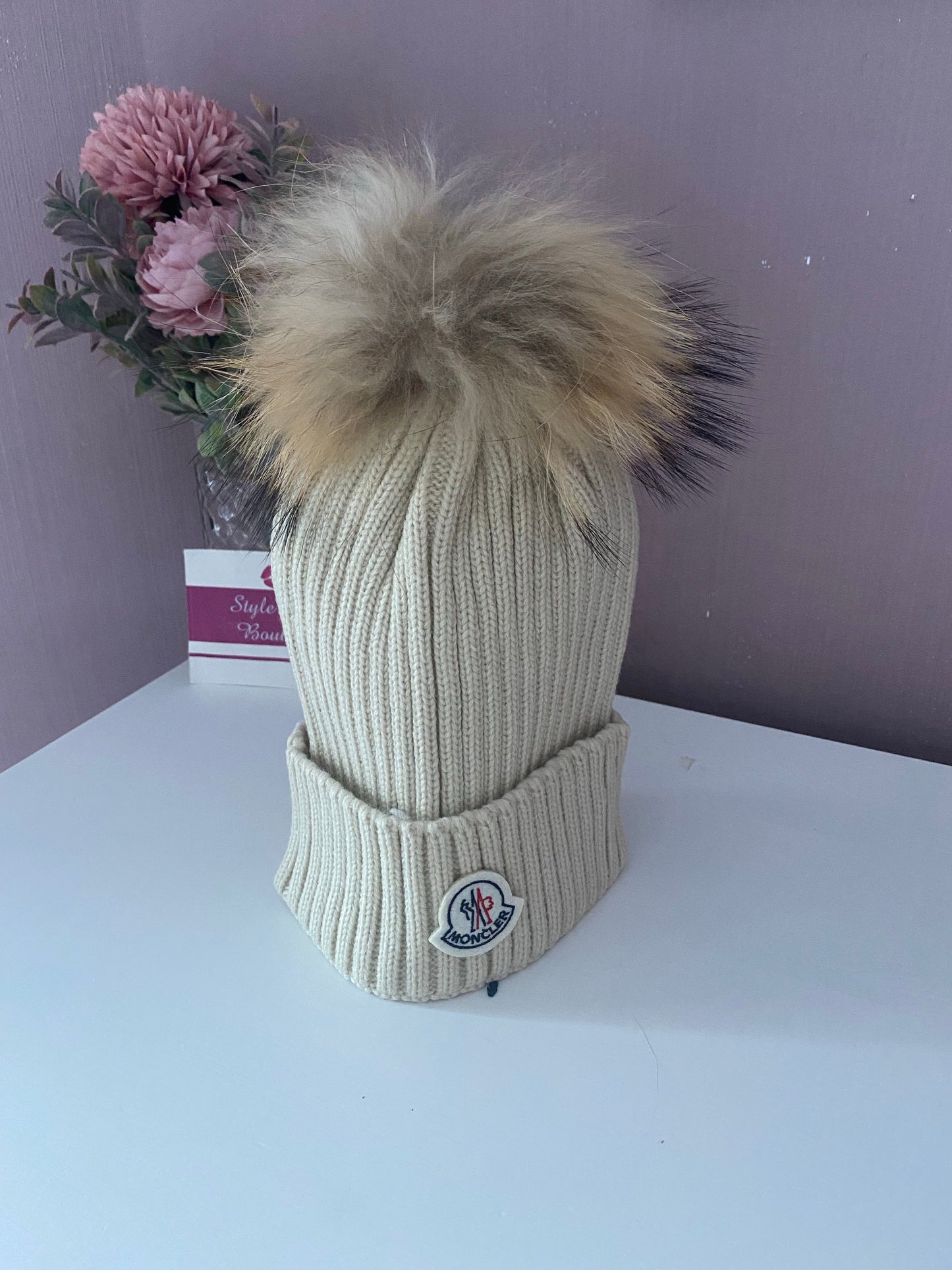 Fur Pom Hat