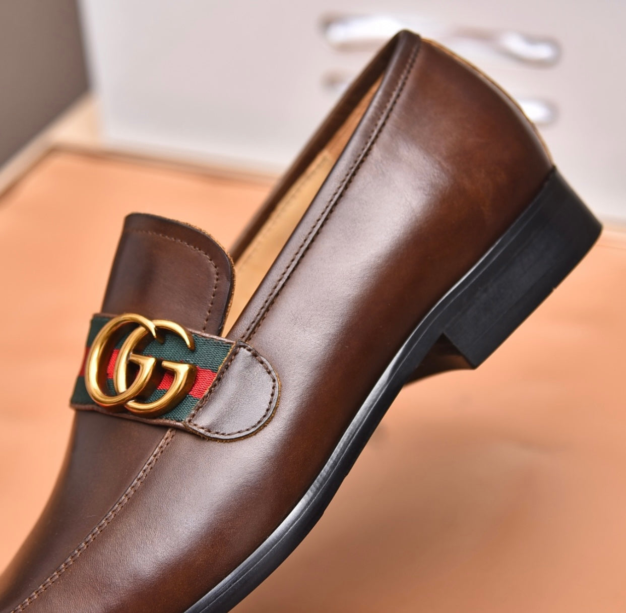 GG Web Loafers