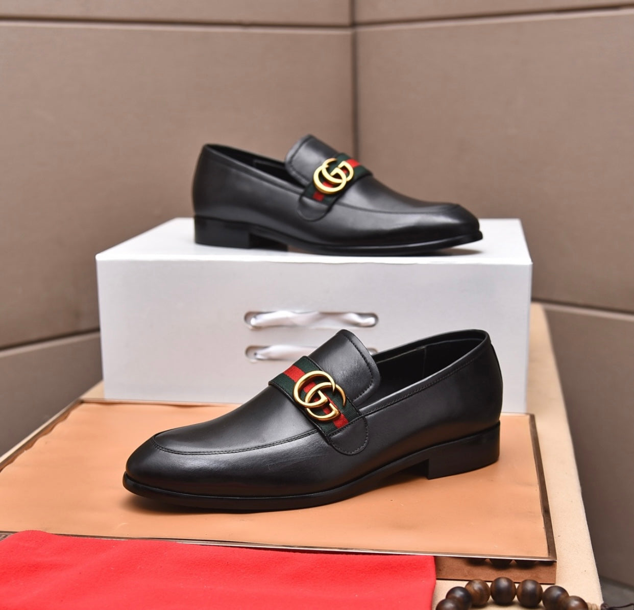 GG Web Loafers