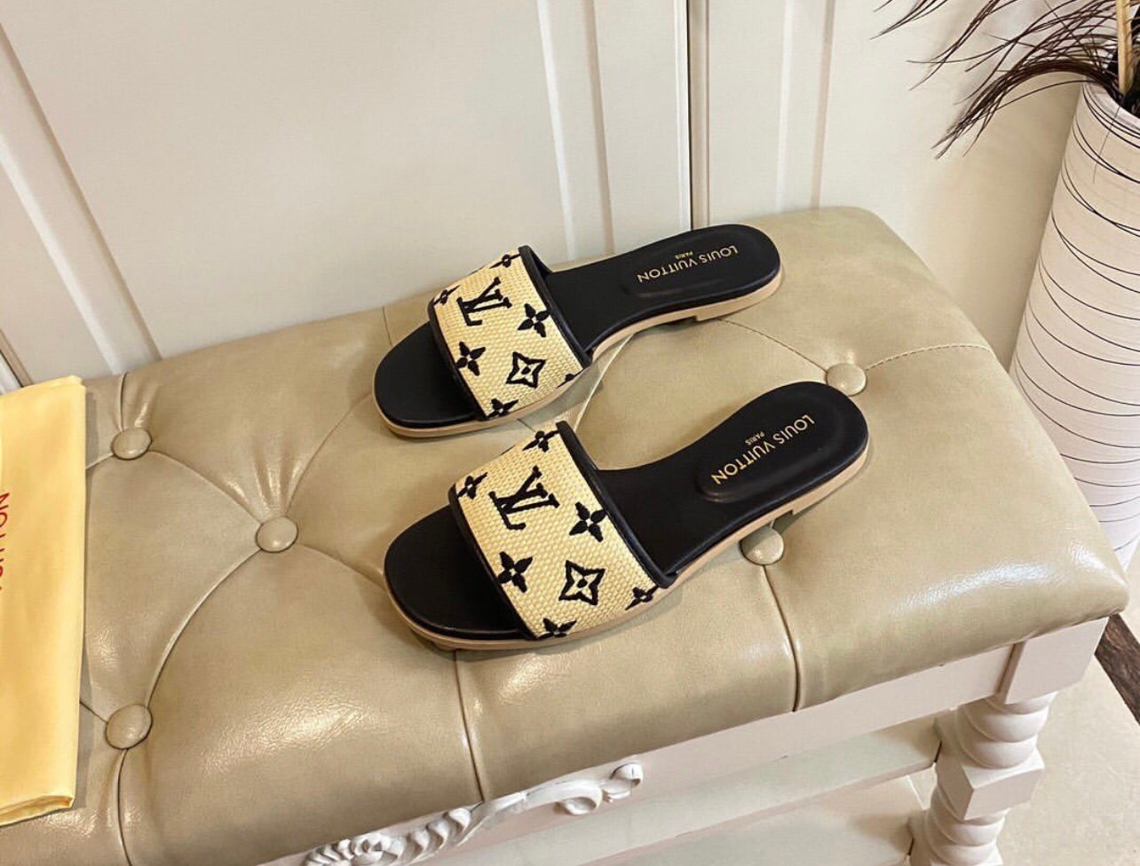 Monogram Sandals