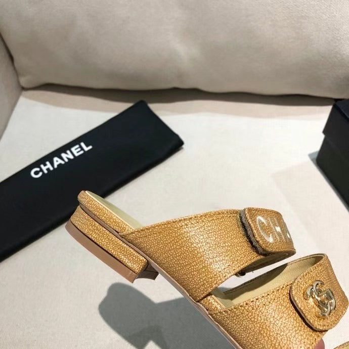 CC Leather Sandals