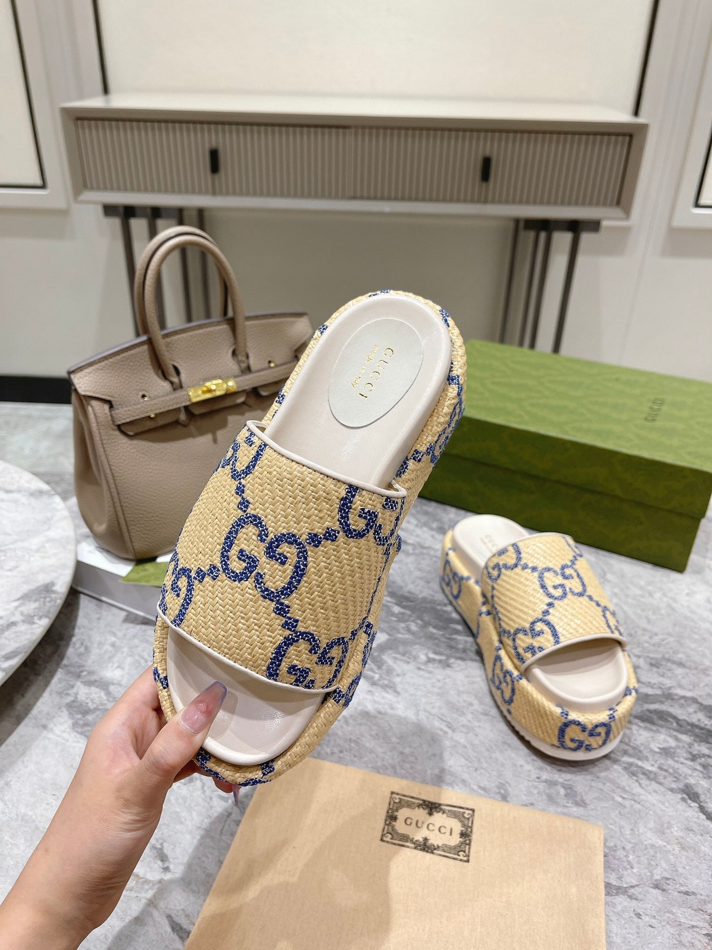 GG Slide Sandals