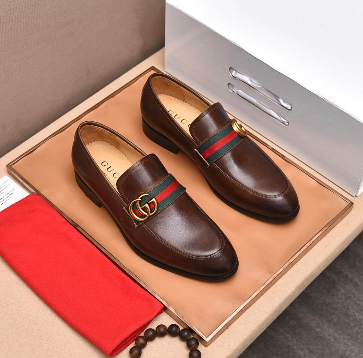 GG Web Loafers