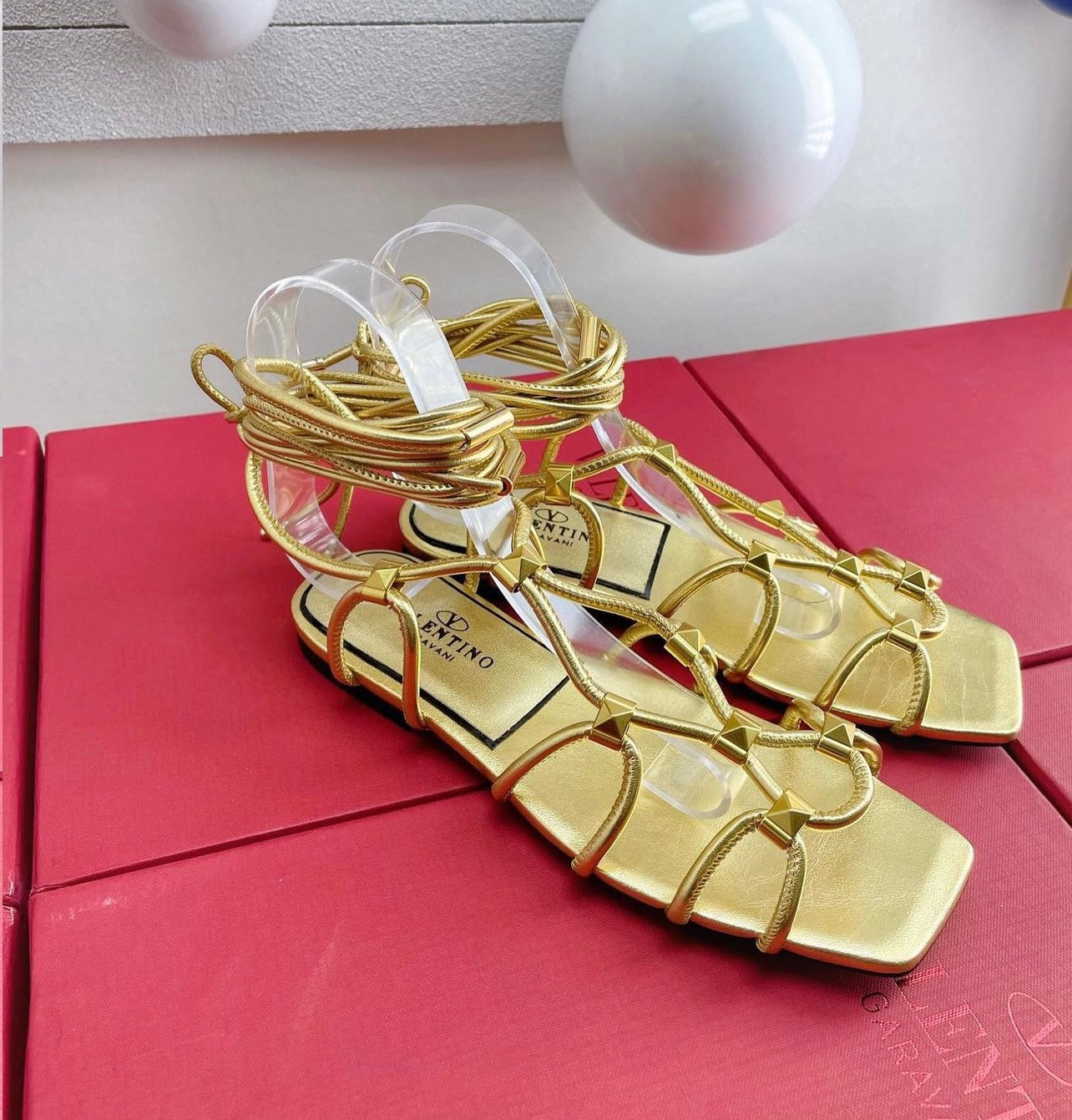 Flat Stud Sandals