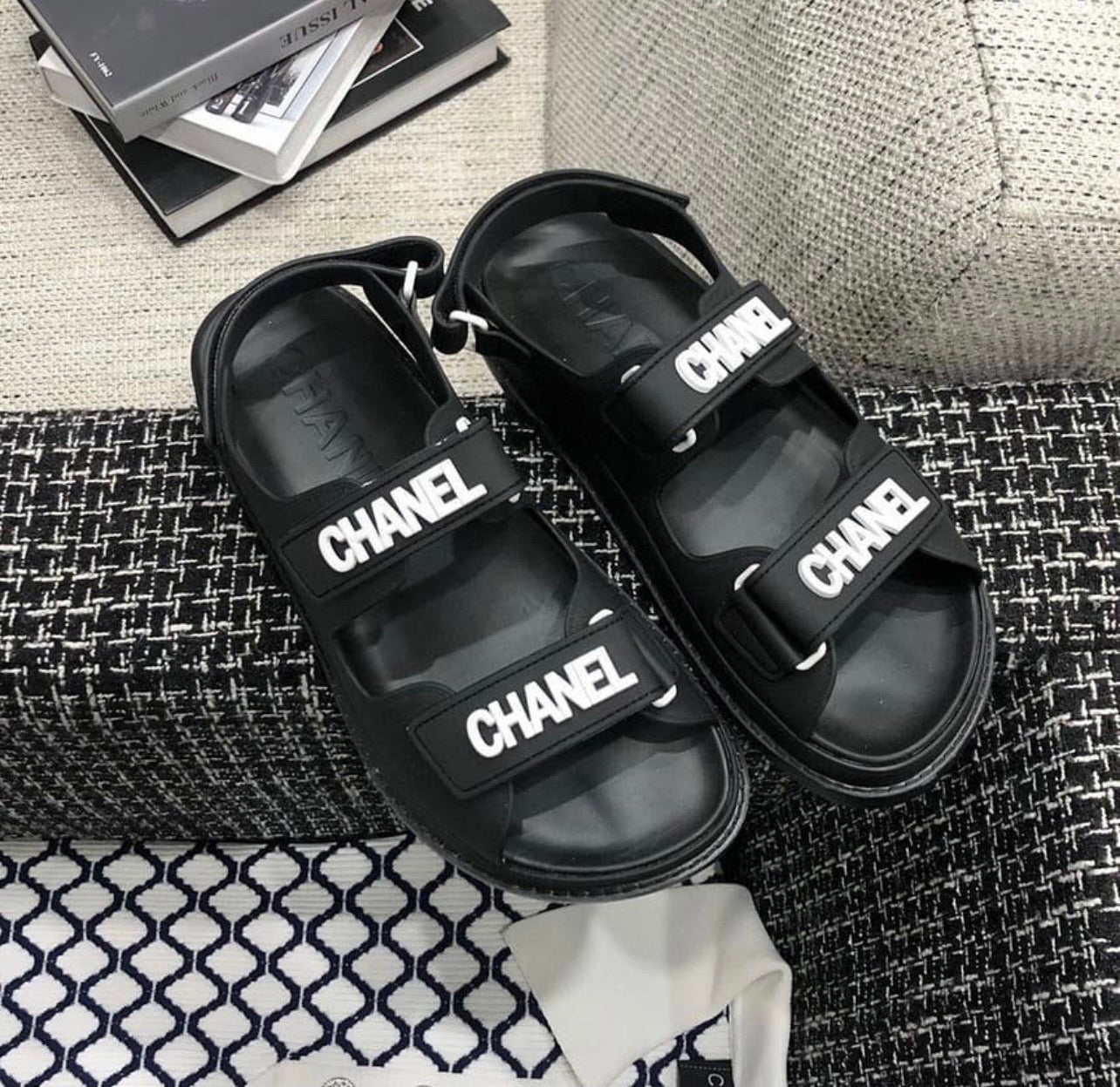 CC Logo Sandals