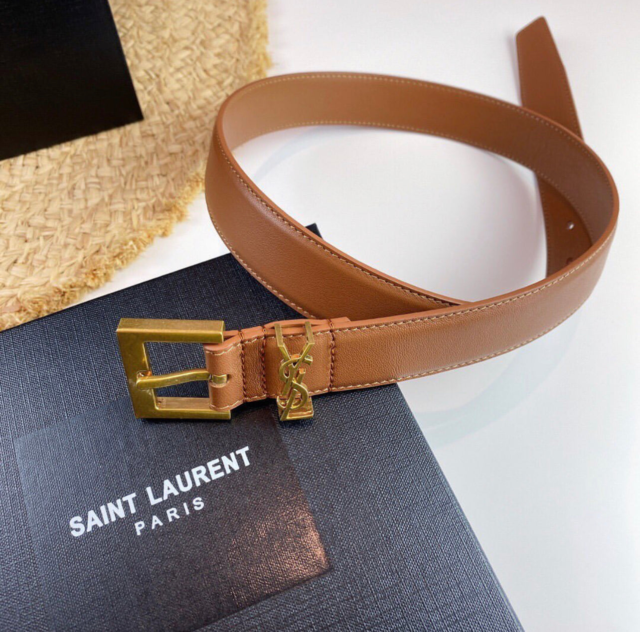 Monogram Thin Belt