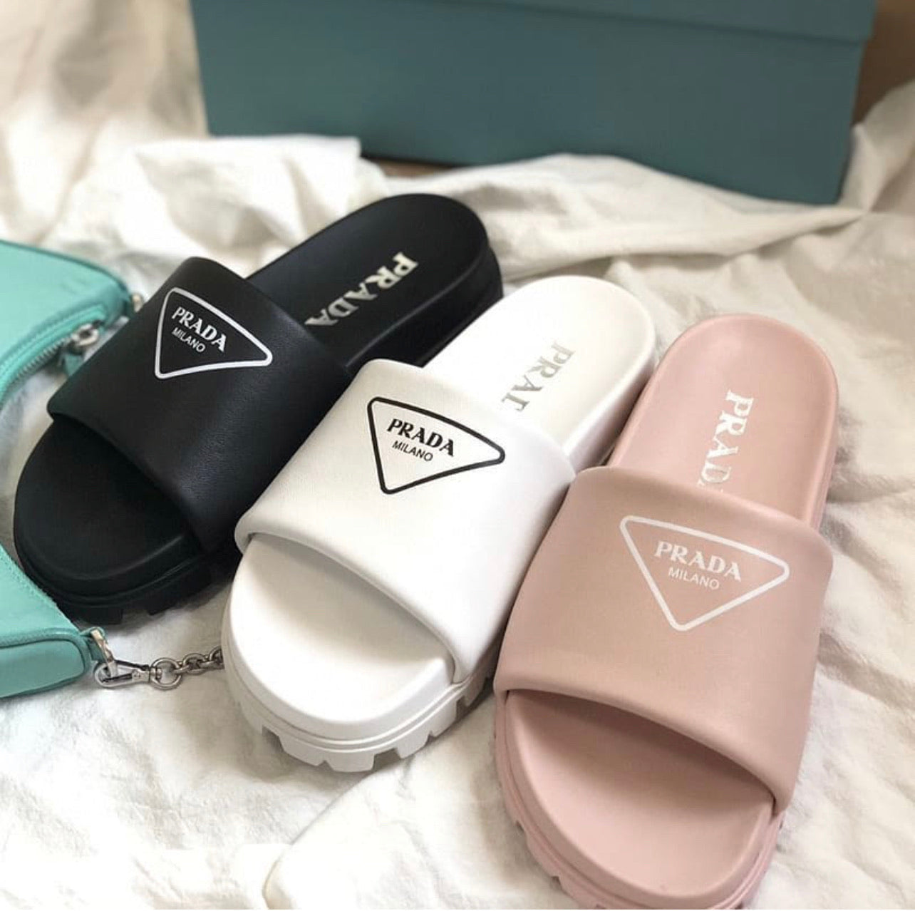 Leather Slides