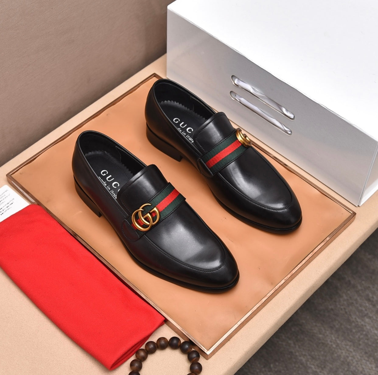 GG Web Loafers