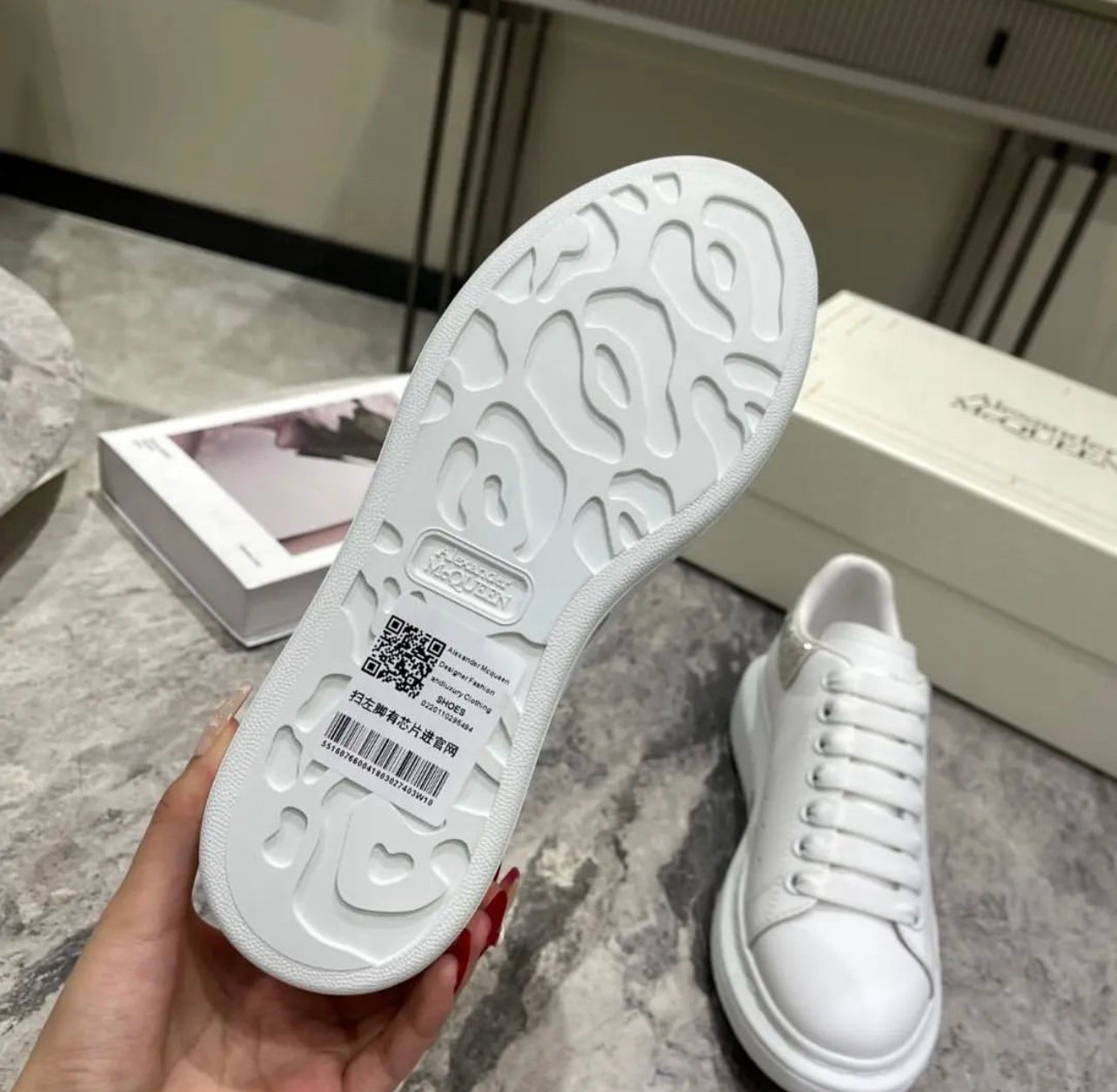 Crystal Oversized Sneaker