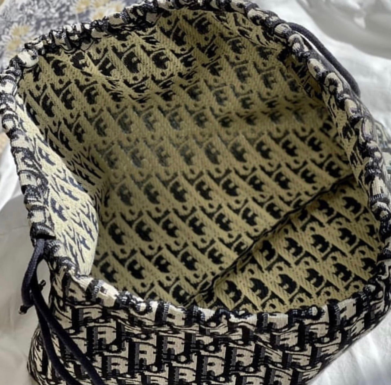 Wicker Basket Bag