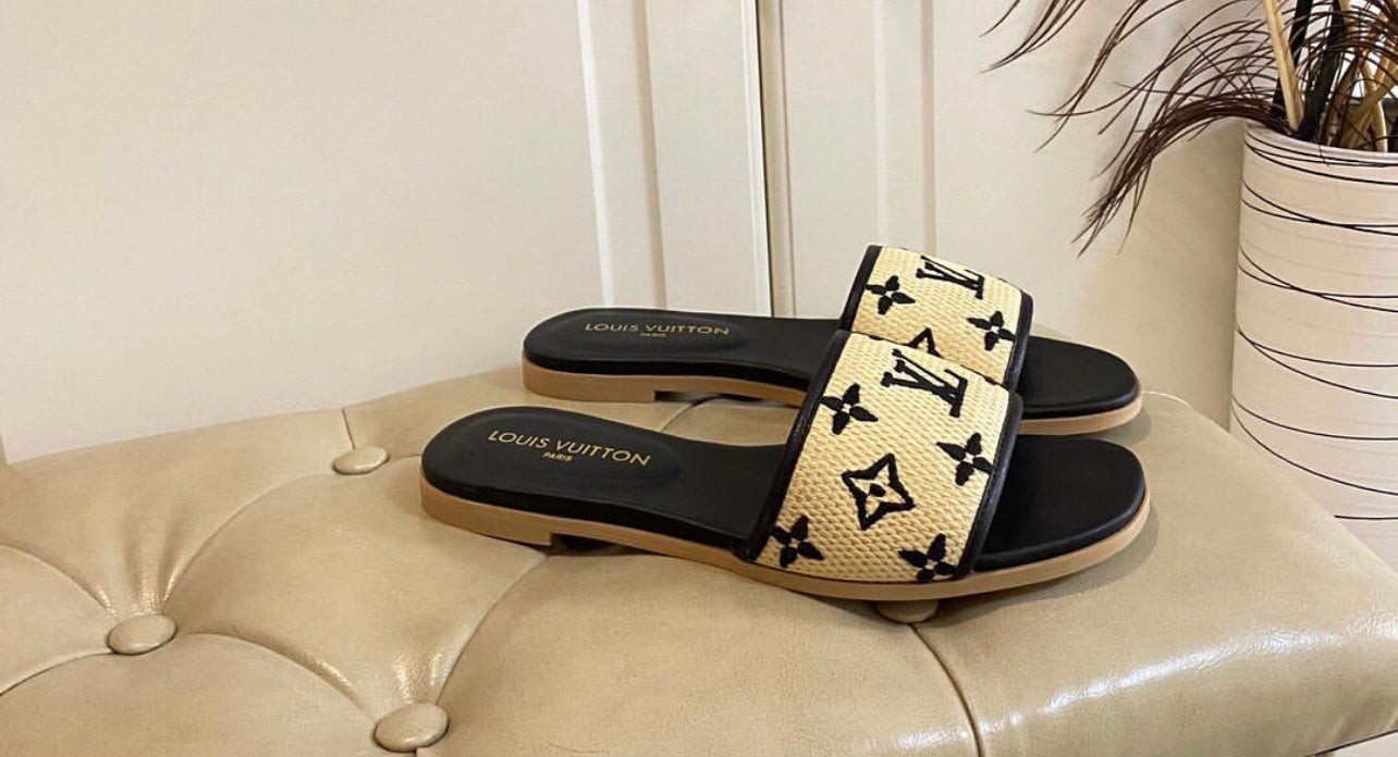 Monogram Sandals