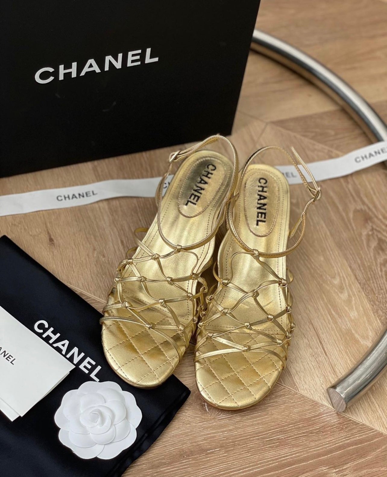 CC Leather Sandals