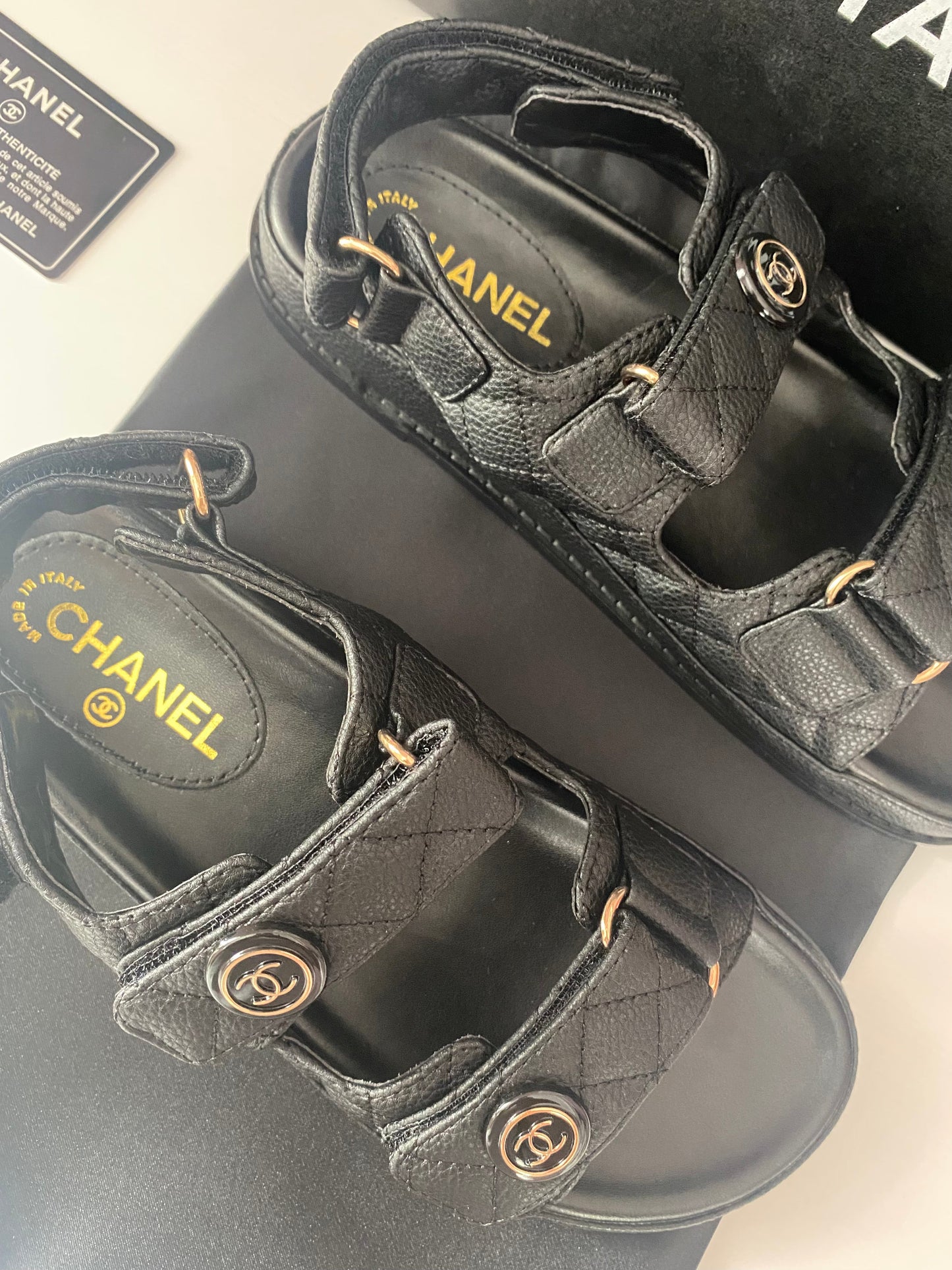 CC Button Dad Sandals