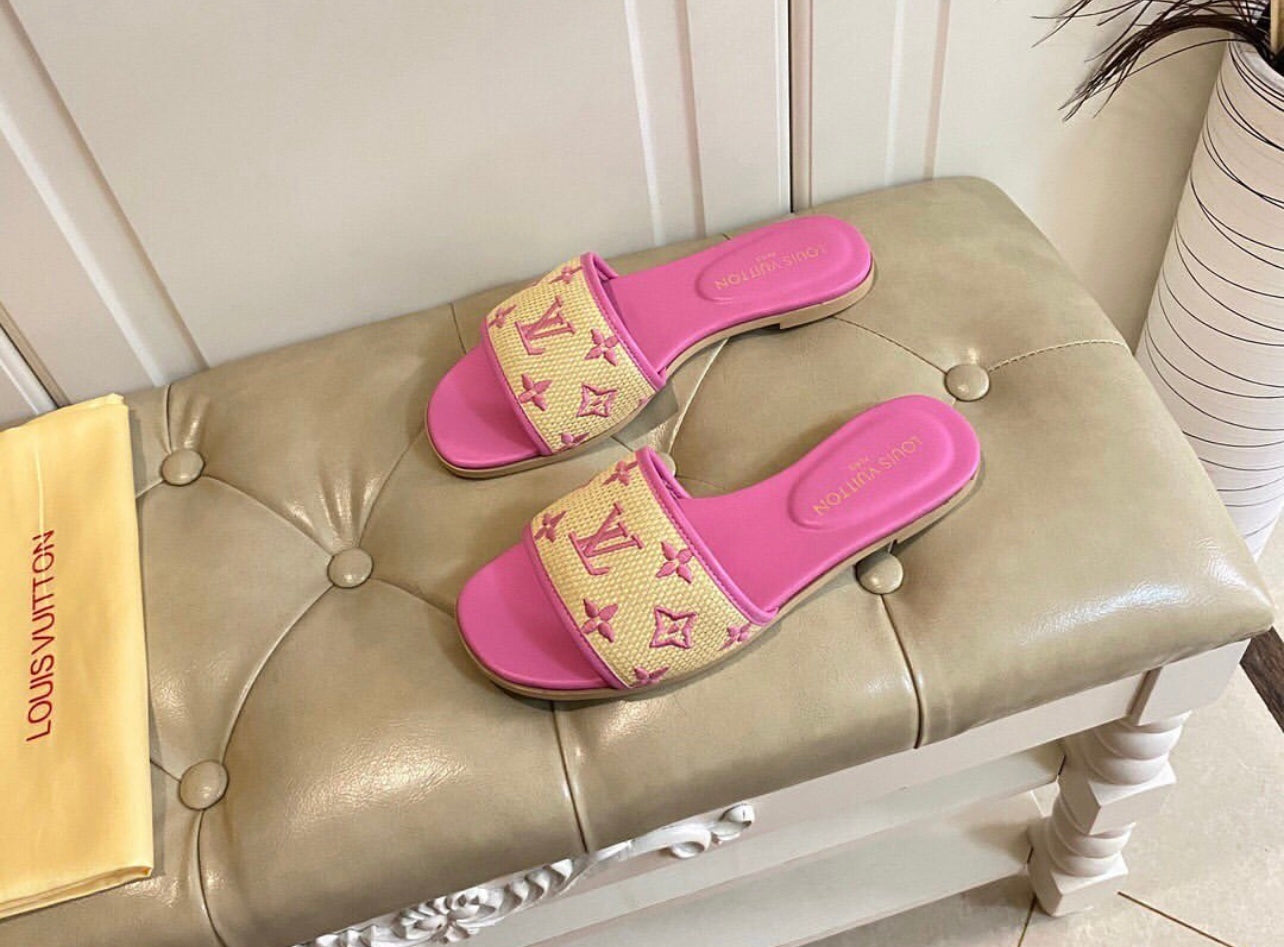 Monogram Sandals