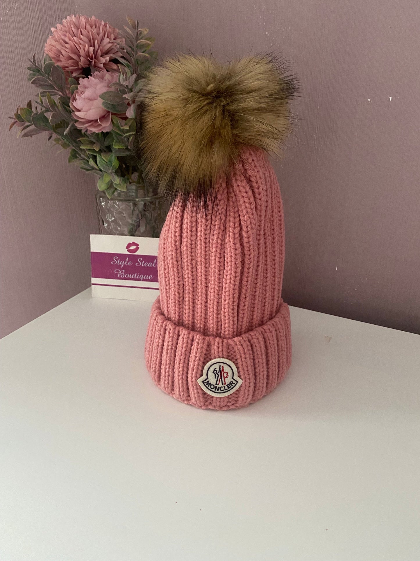 Fur Pom Hat