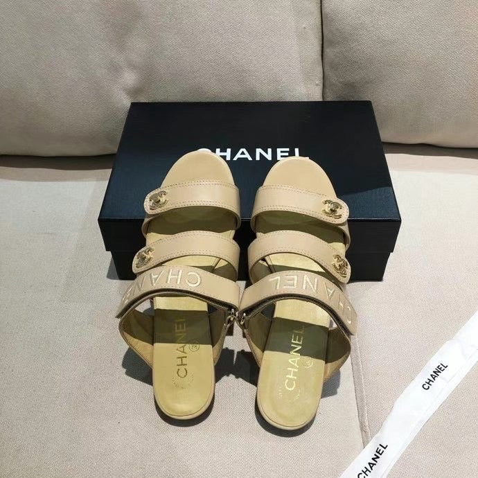 CC Leather Sandals