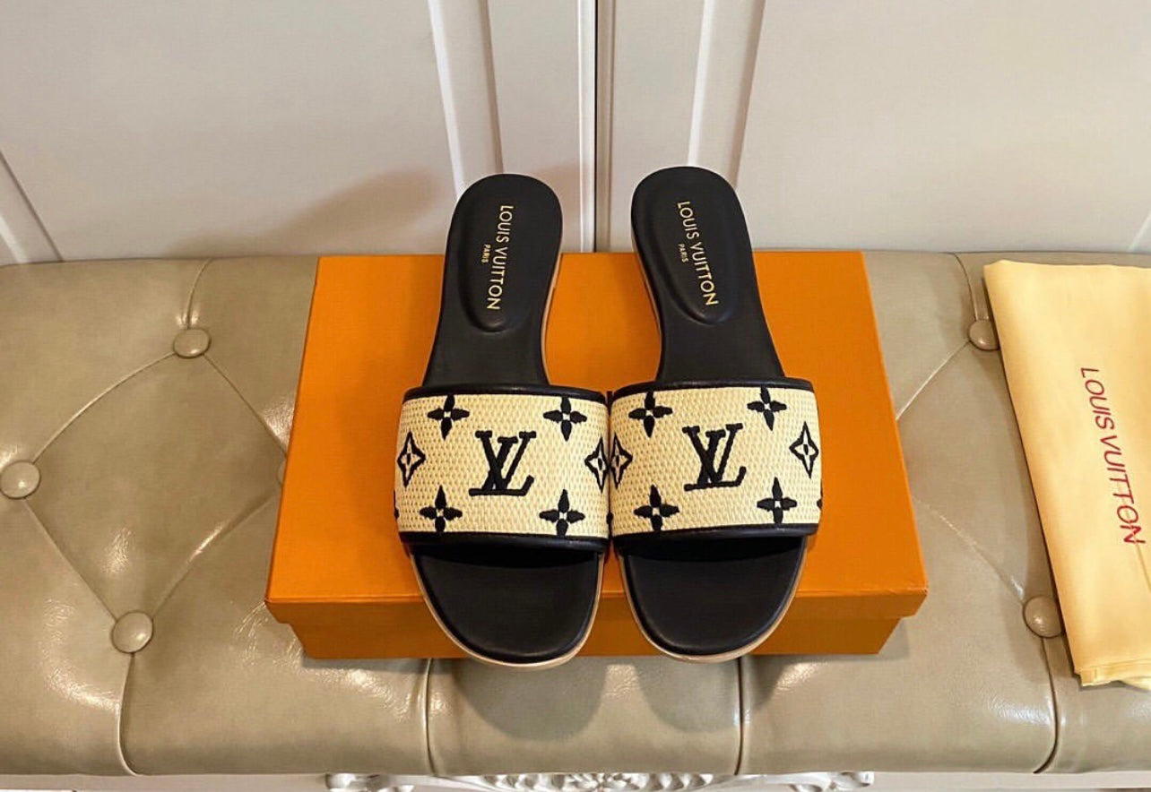 Monogram Sandals