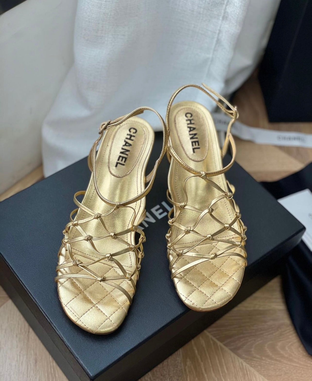 CC Leather Sandals