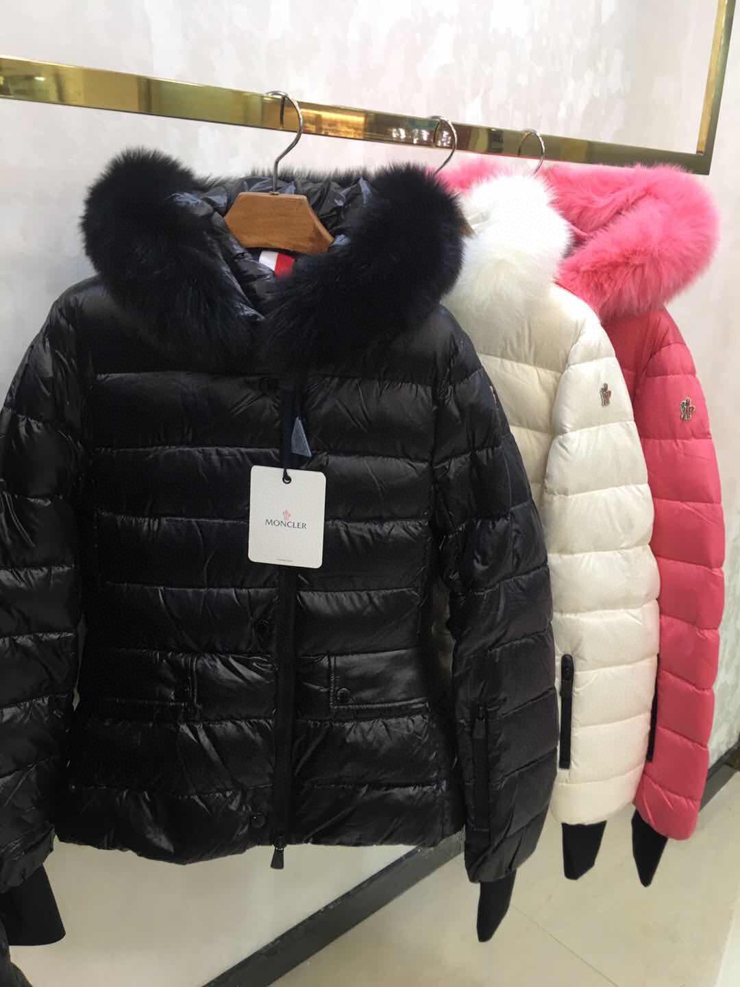 Logo Fur Jacket